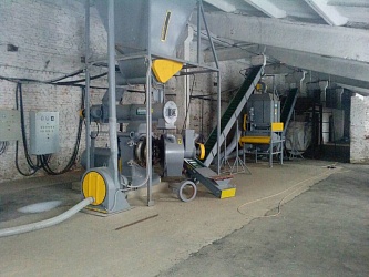 Фото Подготовка к вводу в эксплуатацию линии по производству топливных гранул серии ТП-2500-С в Ростовкой области