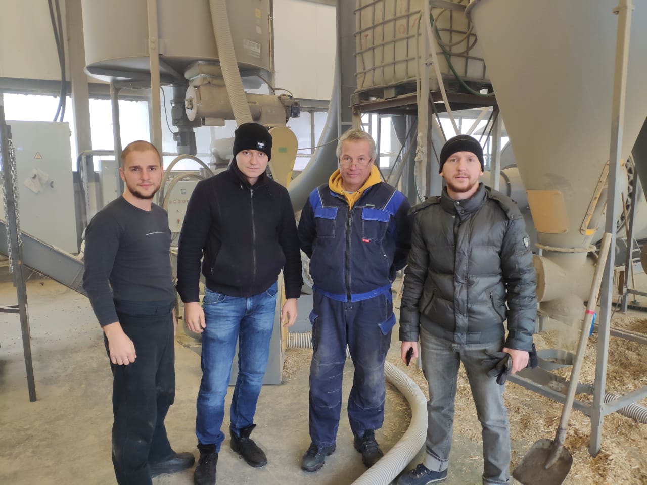 Завершено строительство завода по производству топливных пеллет ТП-2500