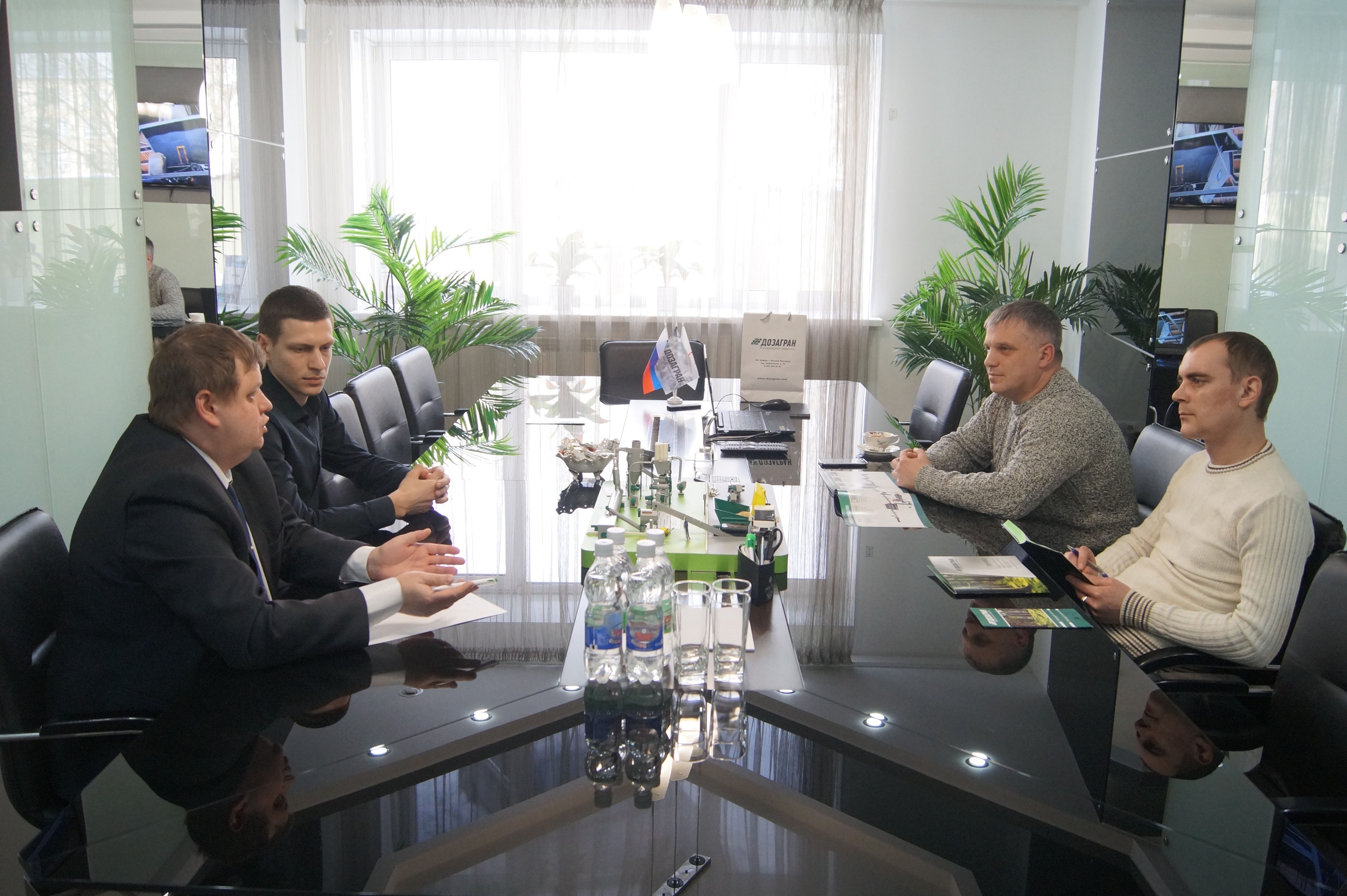 Переговоры с Нижегородскими предпринимателями по установке линии гранулирования ТП-С 