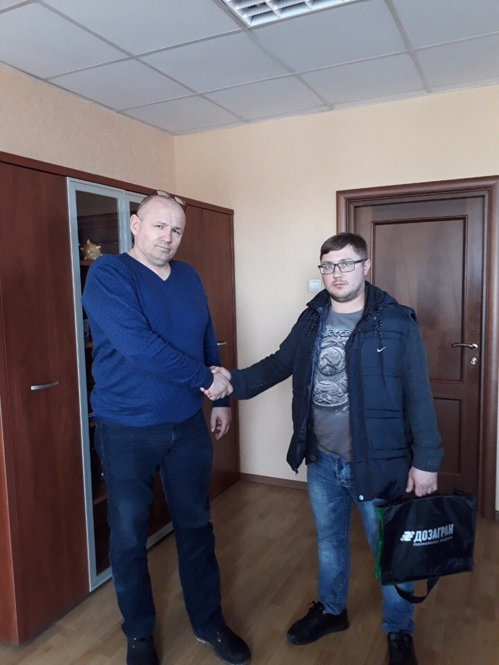  Переговоры с представителями специализированного автотранспортного предприятия по установке линии гранулирования серии "ГРАН"