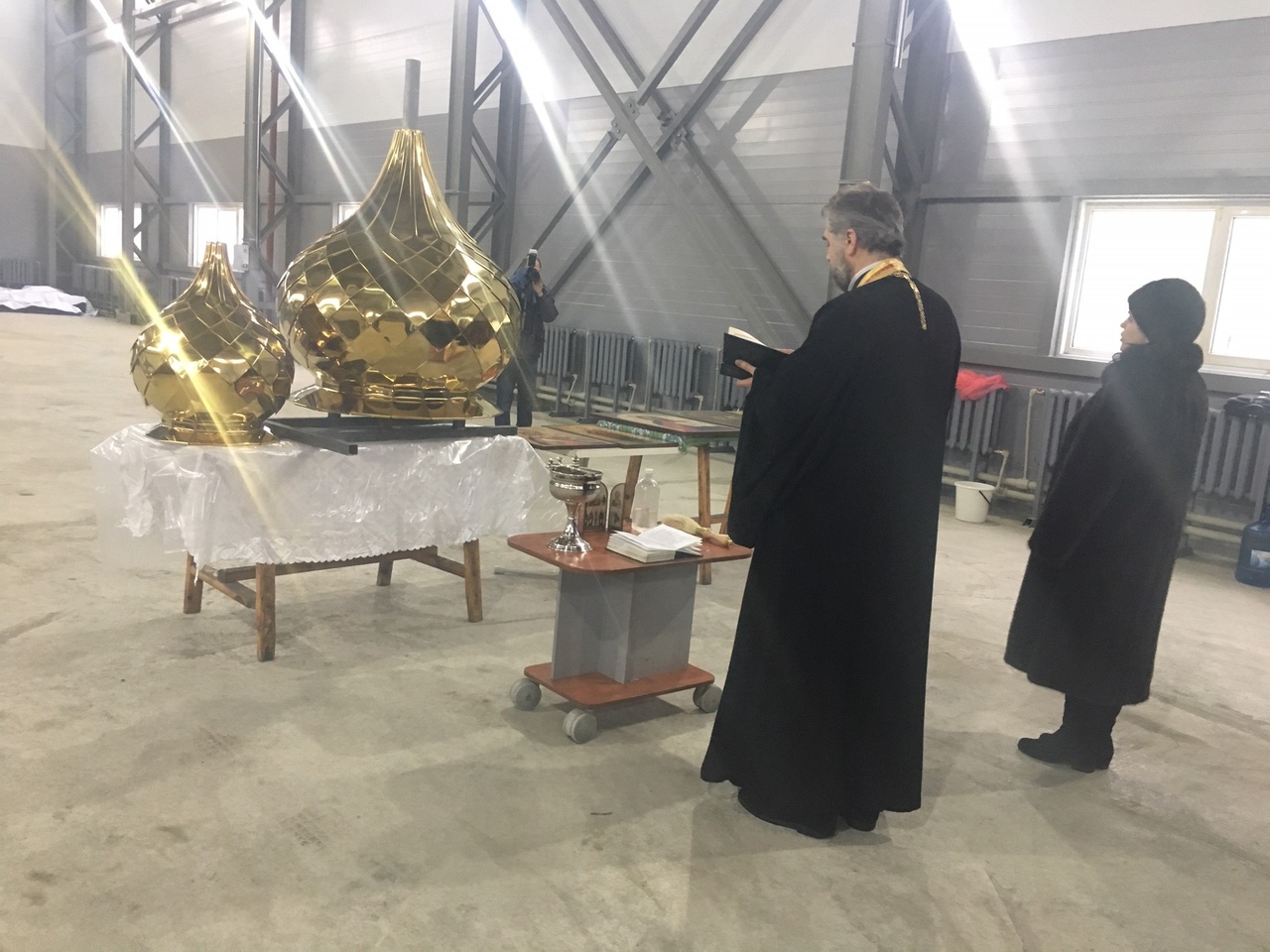 Открытие часовни на территории производственной площадки «Доза-Гран» 