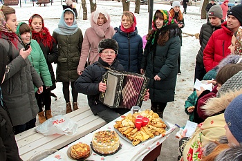 Фото Масленичные гуляния прошли в Красном