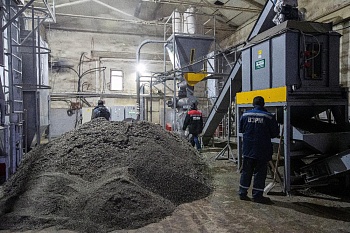 Фото Торжественное открытие завода по производству топливных гранул ООО «Воронежский завод растительных масел»