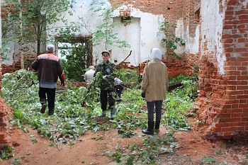 Фото Благоустройство храма в честь Живоначальной Троицы,Арзамасского района