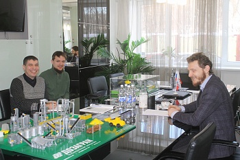 Фото Встреча с представителями дорожного фонда Казани для подписания договора на строительство завода по производству ЩМА