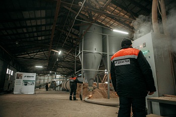 Фото Презентация завода по производству топливных гранул для белорусских деревообрабатывающих предприятий.