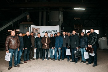 Фото Презентация завода по производству топливных гранул для белорусских деревообрабатывающих предприятий.