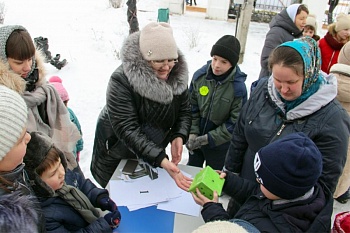 Фото 12 января Воскресная школа приняла участие Святочных гуляниях, организованными администрацией села Красное
