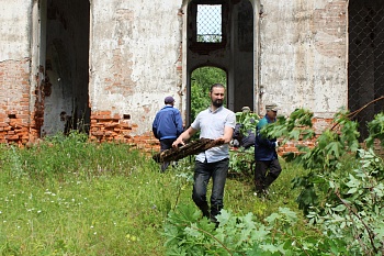 Фото Благоустройство храма в честь Живоначальной Троицы,Арзамасского района
