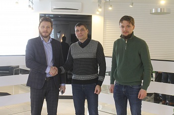 Фото Встреча с представителями дорожного фонда Казани для подписания договора на строительство завода по производству ЩМА