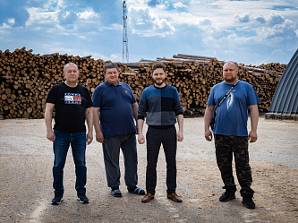 Фото Семинар в Кировской области на заводе по производству топливных гранул из древесных отходов берёзы