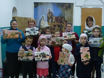 Фото 26 октября в Воскресной школе прошел урок рисования