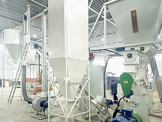 Фото Завершается этап монтажа пеллетного завода «Доза-Гран» для фабрики по производству дверей «GEONA»
