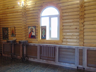 Фото ЗАКОНЧЕНО ВНУТРЕННЕЕ УБРАНСТВО В ЧАСОВНЕ